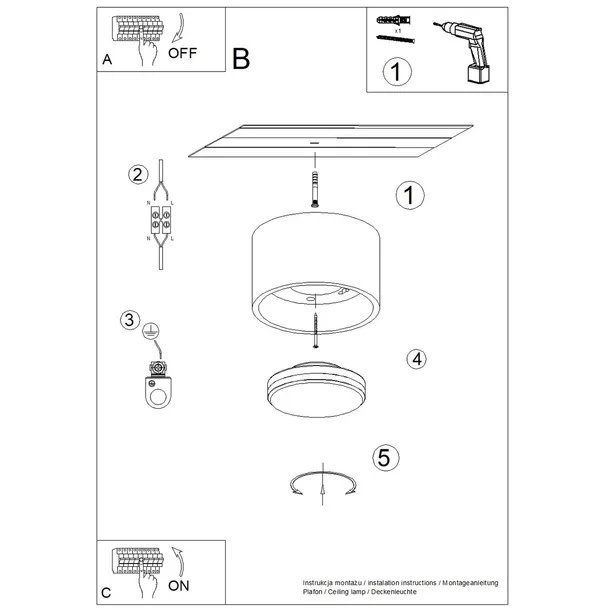 plafon-lampa-sufitowa-modo-brazowy-okragly-aluminiowy-1x-gx53-sollux-garaz-kolor-brazowy-stan-nowy