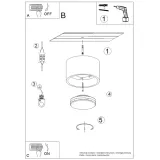 plafon-lampa-sufitowa-modo-czerwony-okragly-aluminiowy-1x-gx53-sollux-kolekcja-modo-stan-nowy