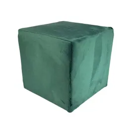 pufa-kwadratowa-velvet-minky-kolor-ciemna-zielen