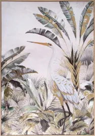 obraz-dekoracyjny-50x70-cm-bialyzielony-liscie-na-plotnie