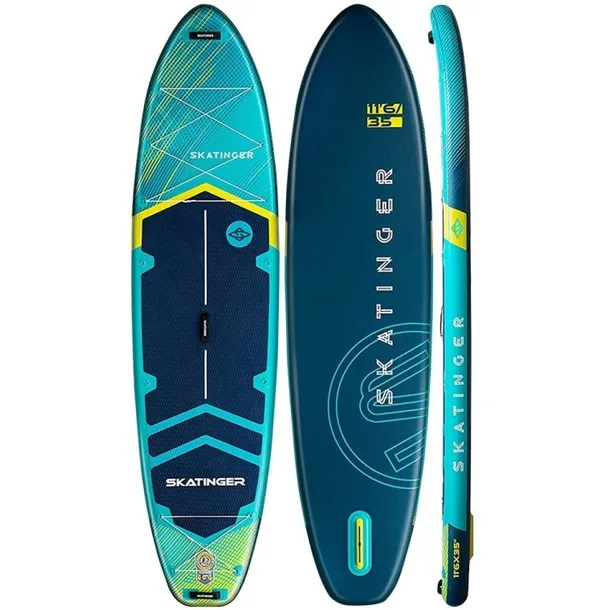 Deska SUP SKATINGER Prana light bule 350x89x15 Yoga