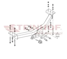hak-holowniczy-przykrecany-do-mitsubishi-pajero-sport-i-11-98-m-350-ste