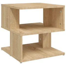 stolik-boczny-z-2-polkami-dab-sonoma-40x40x40-cm