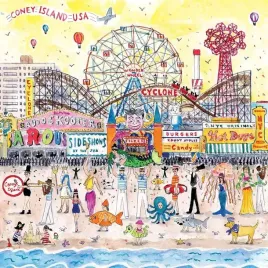 puzzle-galison-michael-storrings-summer-at-the-amusement-park-500-el
