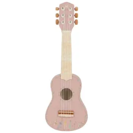 little-dutch-safari-friends-drewniana-gitara-dla-dzieci-fsc-53-cm-roz