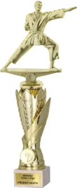 zloty-puchar-statuetka-z-figurka-karate-35-cm-grawer-gratis
