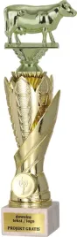 zloty-puchar-statuetka-rolnictwo-krowa-27-cm-grawer-gratis