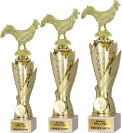 zloty-komplet-pucharow-rolnictwo-kogut-34-31-28-cm-grawerki-gratis