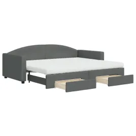 rozkladana-lezanka-2-w-1-ciemnoszara-z-szufladami-223-x-100-x-75-cm