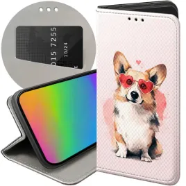 etui-z-klapka-do-samsung-galaxy-m16-wzory-corgi-pieski-piesek-lapa-futeral