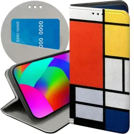 etui-do-samsung-galaxy-m16-wzory-piet-mondrain-abstrakcja-geometria-futeral