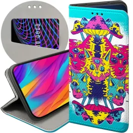 etui-z-klapka-do-samsung-galaxy-m16-wzory-psycho-lsd-psychodelic-grzybki