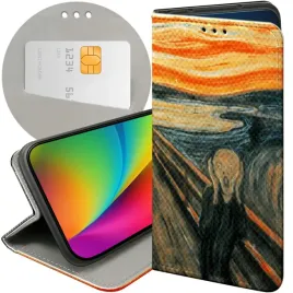 etui-z-klapka-do-apple-iphone-17-wzory-edvard-munch-krzyk-malarstwo-futeral