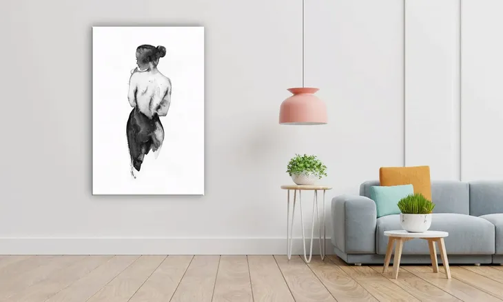 obraz-na-plotnie-044-kobieta-w-czerni-70x100cm-format-pionowy