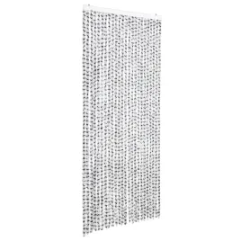 zaslona-przeciw-owadom-100-x-220-cm-jasnoszara-ciemnoszara-szenilowa