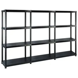 czarny-regal-4-poziomowy-z-plastiku-61-x-305-x-130-cm