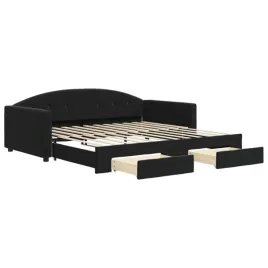 czarna-sofa-rozkladana-2-w-1-z-szufladami-wymiary-222-x-110-x-75-cm