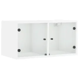 biala-szafka-scienna-z-przegrodami-685-x-37-x-35-cm-szklo-drewno