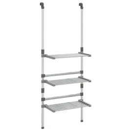 srebrna-3-poziomowa-suszarka-na-pranie-50-x-25-x-90-135-cm