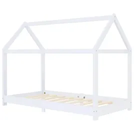 drewniana-rama-lozka-w-ksztalcie-domku-biala-146-x-78-x-1215-cm