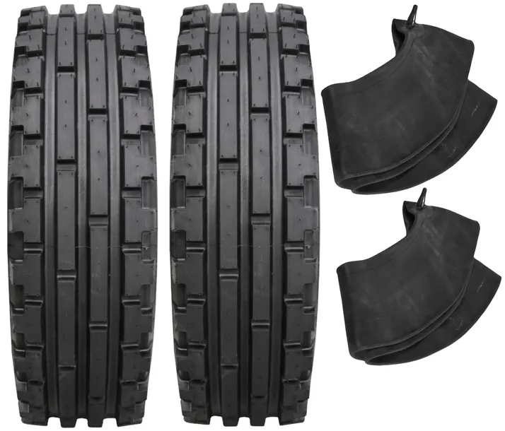 2x 7.50r16 7.50-16 750-16 OPONY ROLNICZE WYSOKIE SZEROKIE MOCNE TUR + DĘTKI