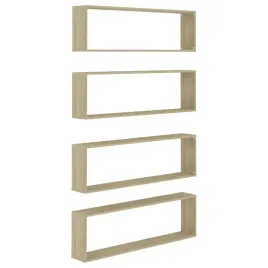 zestaw-4-polek-sciennych-dab-sonoma-100-x-15-x-30-cm