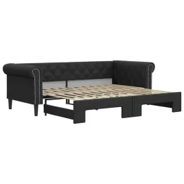 czarna-rozkladana-sofa-z-funkcja-spania-235-x-100-x-68-cm