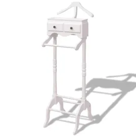 drewniany-wieszak-na-ubrania-z-szafka-2-szuflady-bialy-45x285x125-cm