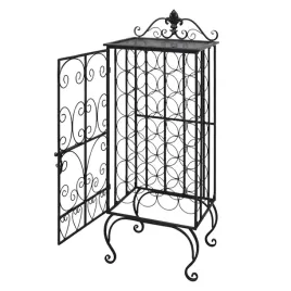 stojak-na-28-butelek-wina-kuty-zelazo-czarny-47x35x111-cm