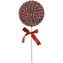lizak-dekoracyjny-czerwono-bialy-z-brokatem-14x36-cm