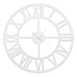 zegar-okragly-wiszacy-loft-bialy-metalowy-80cm