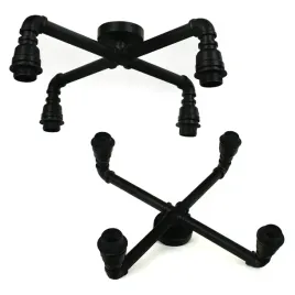 lampa-wiszaca-sufitowa-czarna-steampunk-nowoczesna-loft-4-punkty-swiatla