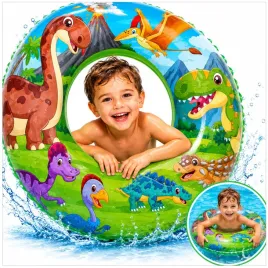 dmuchane-kolko-do-plywania-dla-dzieci-basen-plaza-kolo-kolorowe-dinozaury