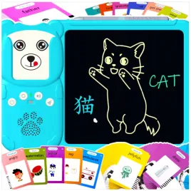 tablet-do-rysowania-czytnik-kart-do-nauki-angielskiego-224-slowka-edu-2w1