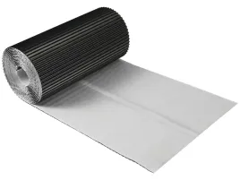 parotec-tasma-kominowa-aluminiowa-2d-ryflowana-kolor-czarny-ral-9005-300-mm-x-5-mb