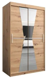 szafa-przesuwna-abiks-meble-maroko-120-120x200-dab-artisan-dwudrzwiowa
