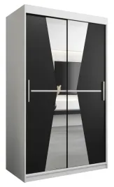 szafa-przesuwna-abiks-meble-maroko-120-120x200-bialy-czarny-mat-z-lustrem