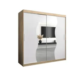 szafa-przesuwna-z-lustrem-abiks-meble-madryt-200-bialy-mat-dab-sonoma