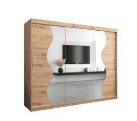 szafa-przesuwna-z-lustrem-abiks-meble-madryt-250-cm-dab-artisan-matowa