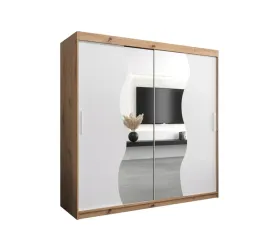 szafa-przesuwna-z-lustrem-abiks-meble-madryt-200-bialy-mat-dab-artisan