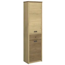 regal-mebelbos-denzel-56-cm-2d1s-dab-lefkas-matowy-dwudrzwiowy-z-szuflada