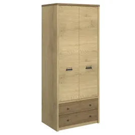 szafa-dwudrzwiowa-mebelbos-denzel-86x210-cm-dab-lefkas-z-2-szufladami