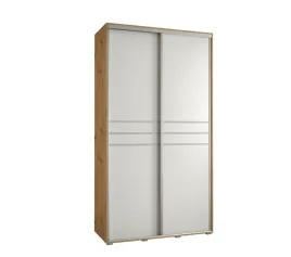 szafa-przesuwna-abiks-meble-davos-130-glebokosc-45-cm-dab-artisan-bialy