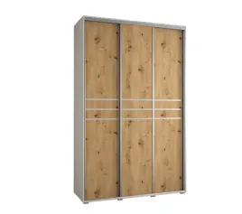 szafa-przesuwna-abiks-meble-davos-150-glebokosc-45-cm-bialy-dab-artisan