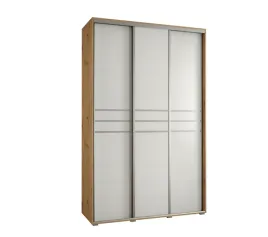 szafa-przesuwna-abiks-meble-davos-150-glebokosc-45-cm-dab-artisan-bialy