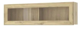 regal-wiszacy-mebelbos-sapori-136-cm-polka-scienna-dab-przeszklenie