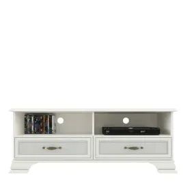 szafka-rtv-mebelbos-tiffany-ii-130-cm-stojaca-2s-krem-matowa-do-salonu
