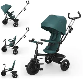 kinderkraft-aston-2-plus-rowerek-trojkolowy-6w1-rower-dzieciecy-or-green