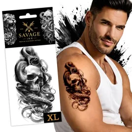 tatuaz-zmywalny-tymczasowy-sztuczny-meski-damski-czaszka-osmiornica-duzy-xl