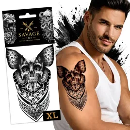 tatuaz-zmywalny-tymczasowy-sztuczny-meski-damski-tribale-motyl-czaszka-xl